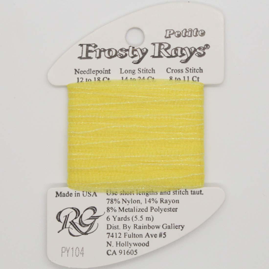 Petite Frosty Rays - Group 1