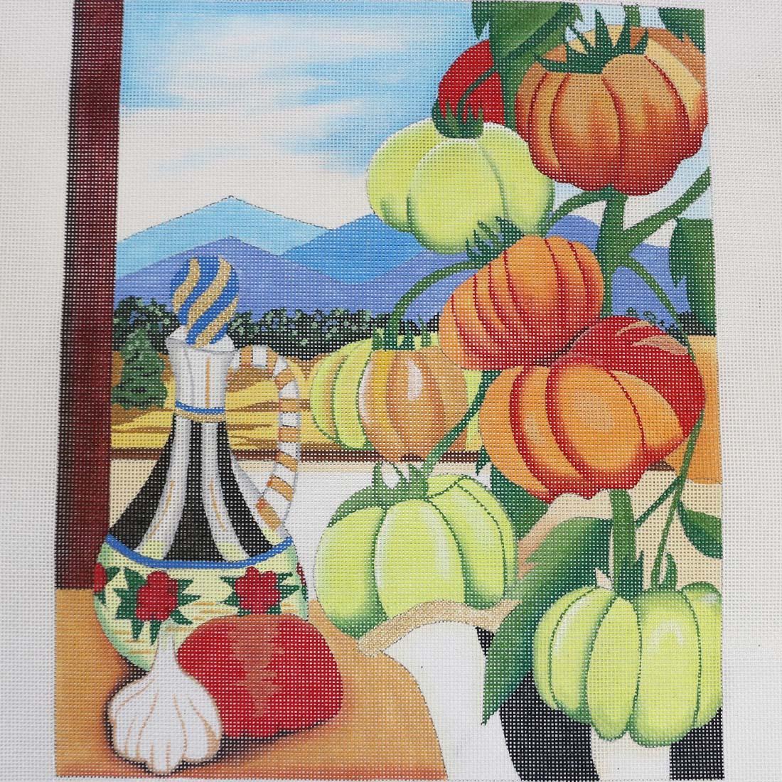 Heirloom Tomatoes in Window