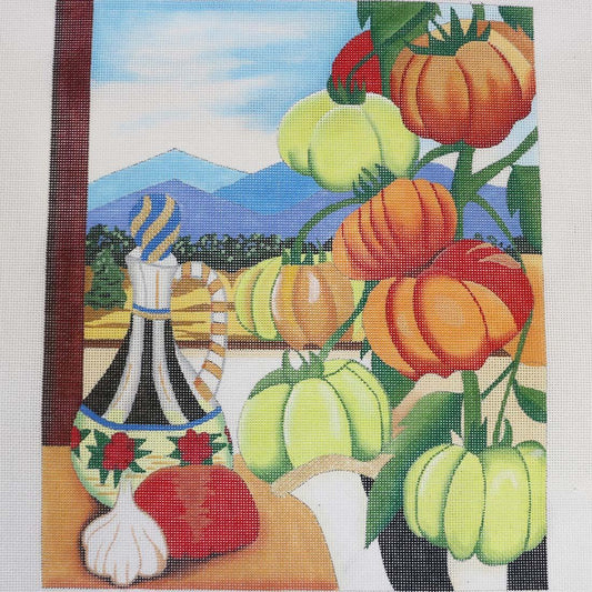 Heirloom Tomatoes in Window