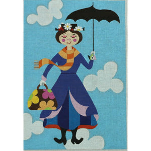 Mary Poppins in Clouds
