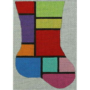 Stained Glass Mini Sock