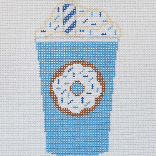 Blue Donut Cup