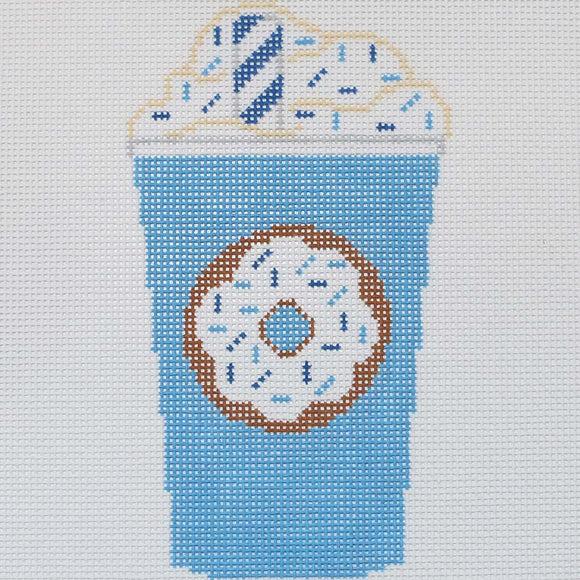 Blue Donut Cup