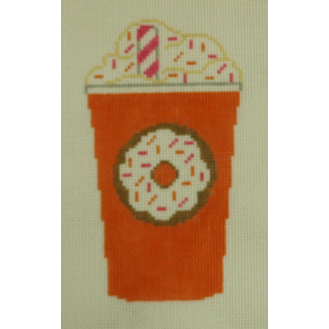 Orange Donut Cup