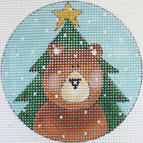 Bear with Christmas Tree