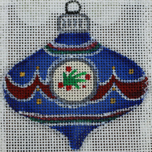 Blue/Red Ornament