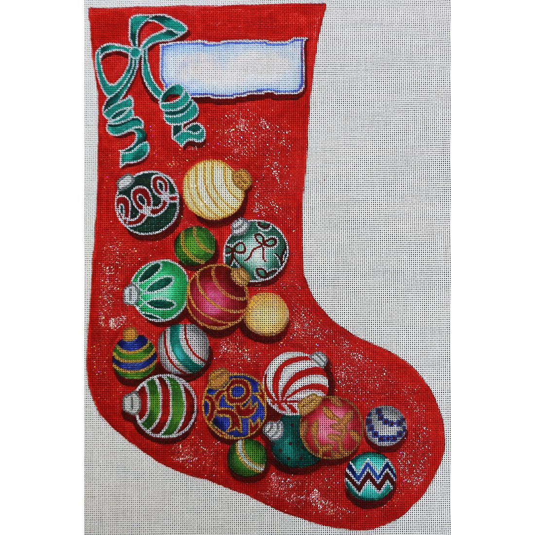 Red Multi-Color Ornament