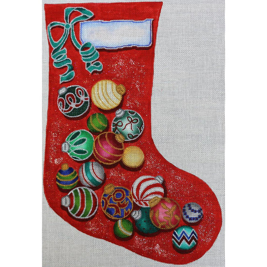 Red Multi-Color Ornament