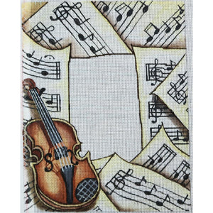 Violin Music Frame