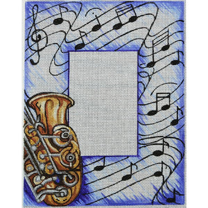 Saxophone Music Frame