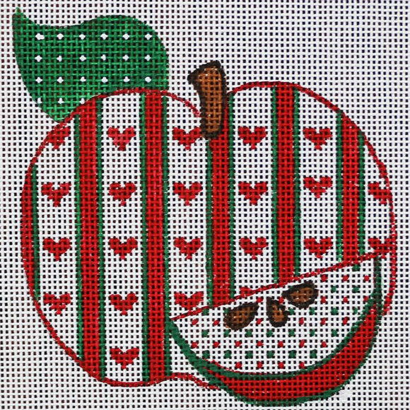 Red/White Striped Apple