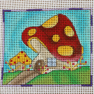 Red/Yellow Mushroom House