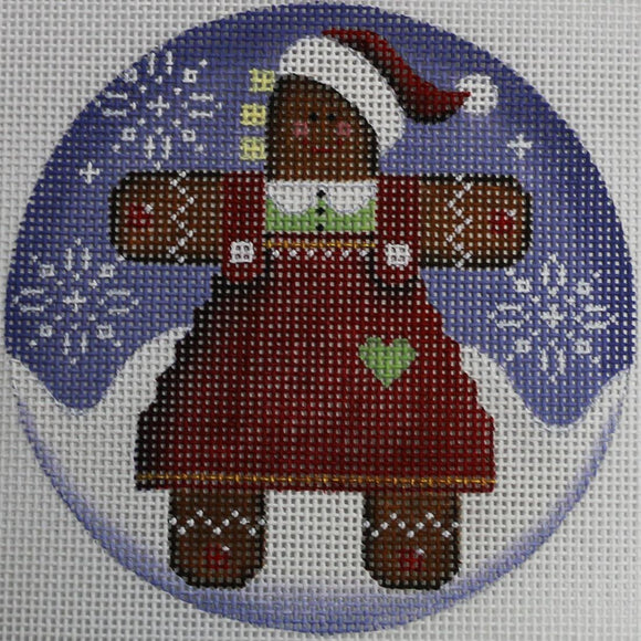 Gingerbread Woman Round