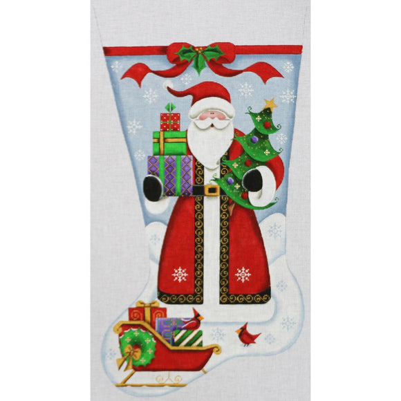 Santa w/ Tree & Presents