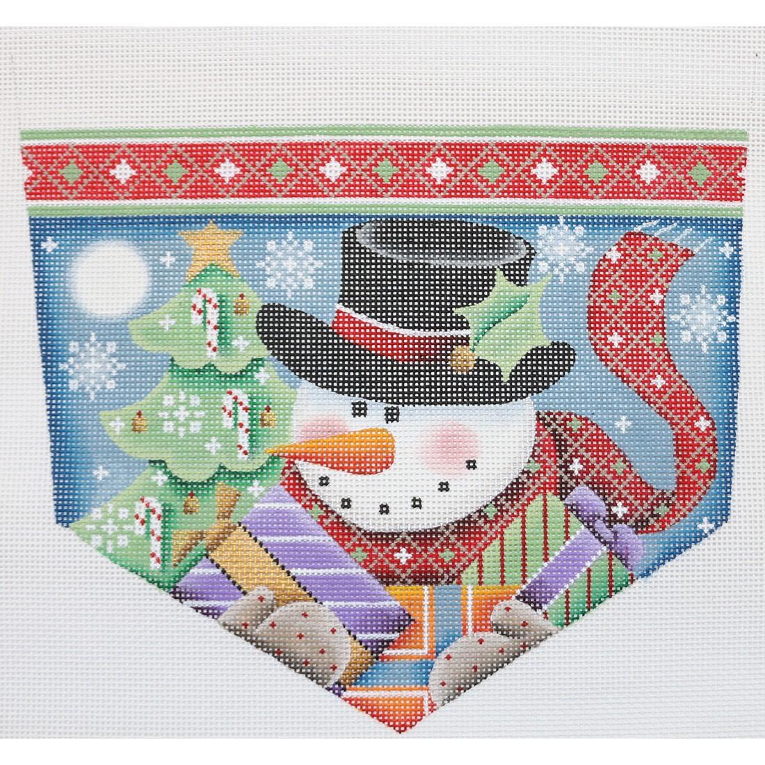 Snowman with Presents