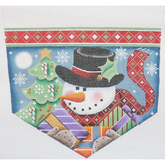 Snowman with Presents