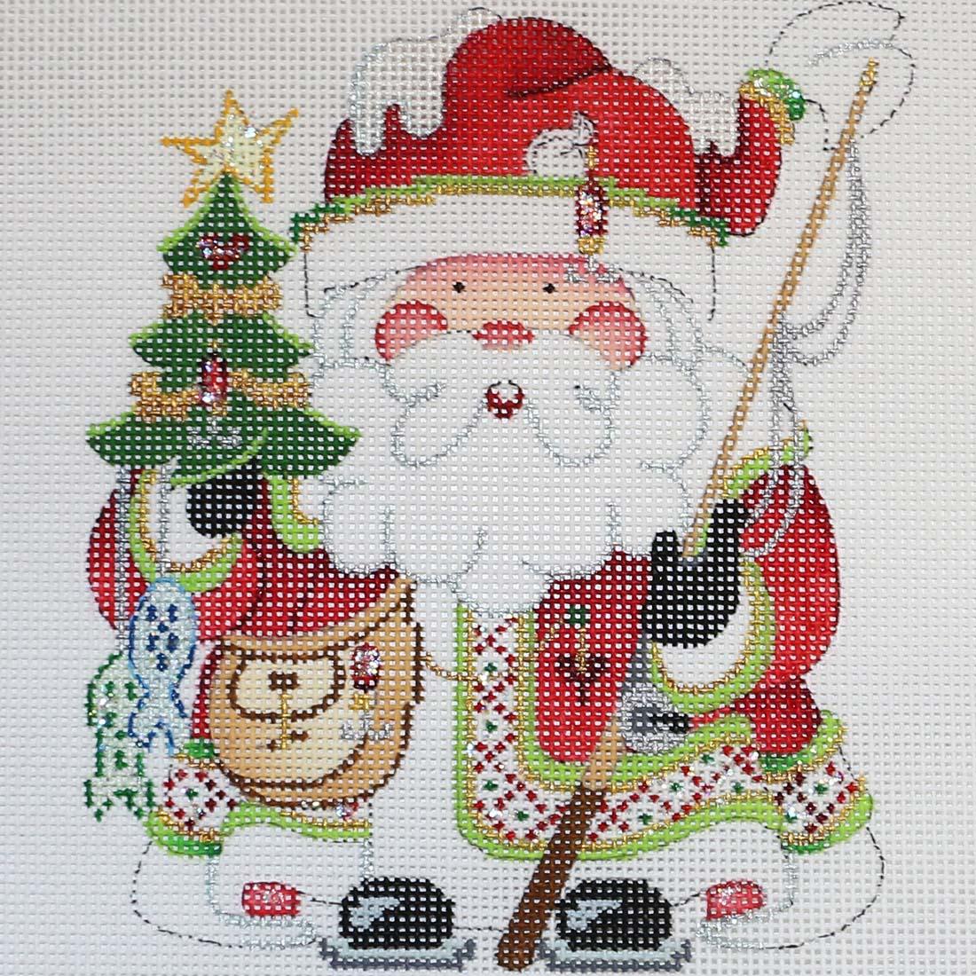 Squatty Fishing Santa