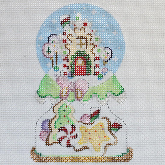 Gingerbread House Snow Globe