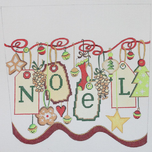 NOEL Tags Cuff, 18 mesh