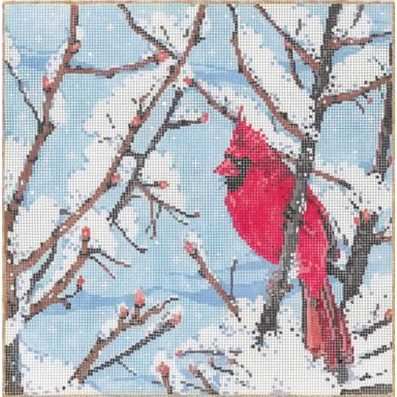 Winter Jewel, Cardinal in Snow