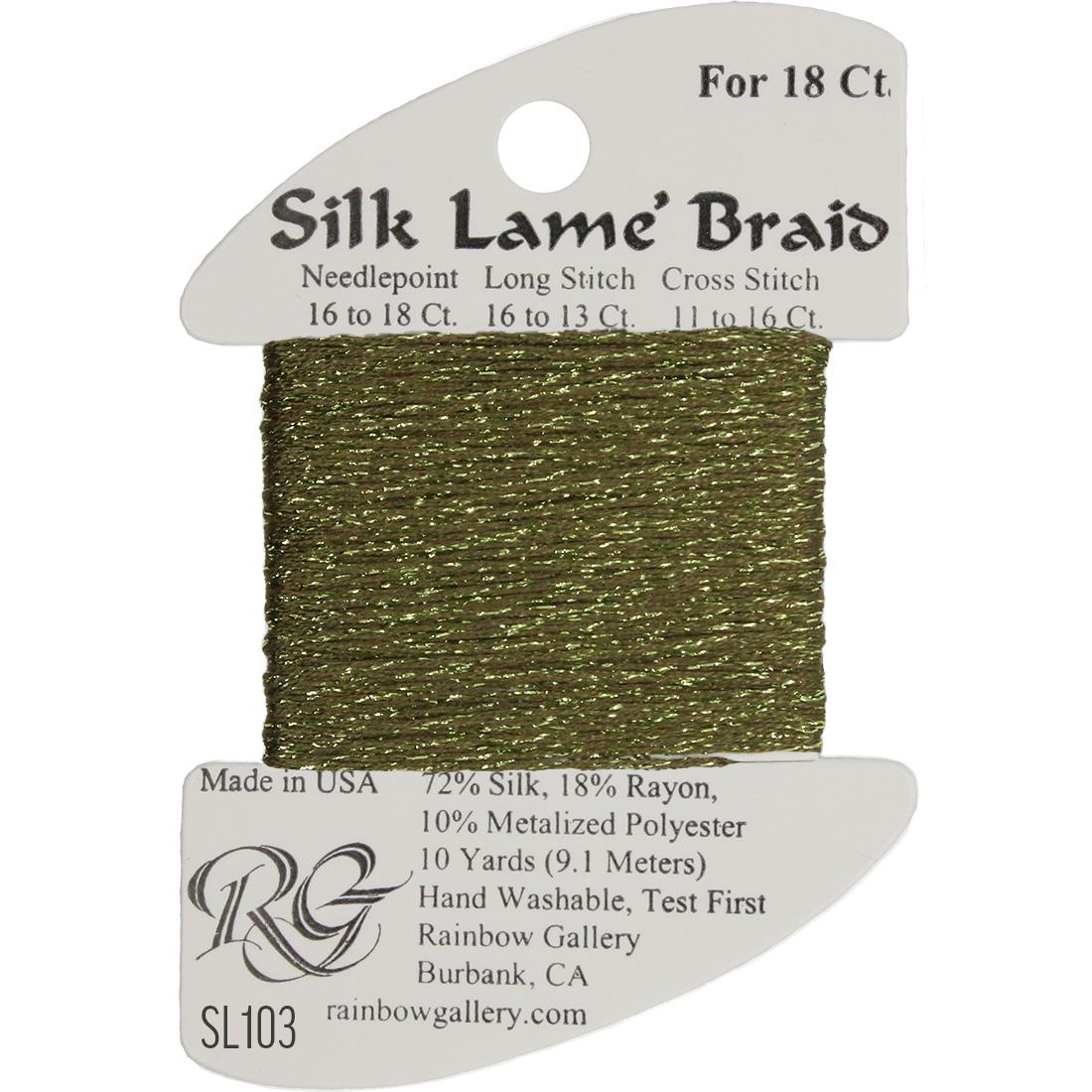 Silk Lame Braid 18 ct., Group 2