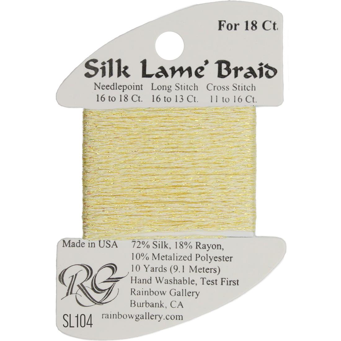 Silk Lame Braid 18 ct., Group 2