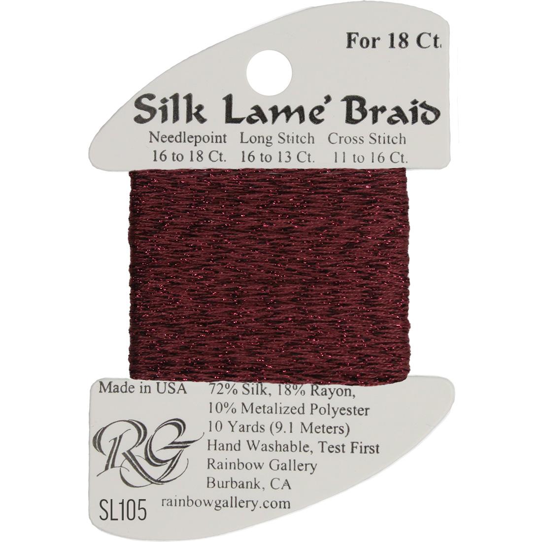 Silk Lame Braid 18 ct., Group 2