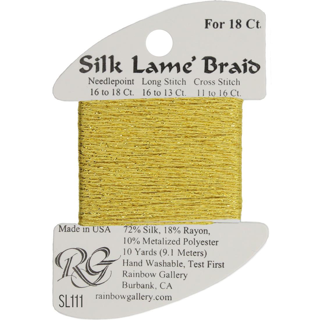 Silk Lame Braid 18 ct., Group 2