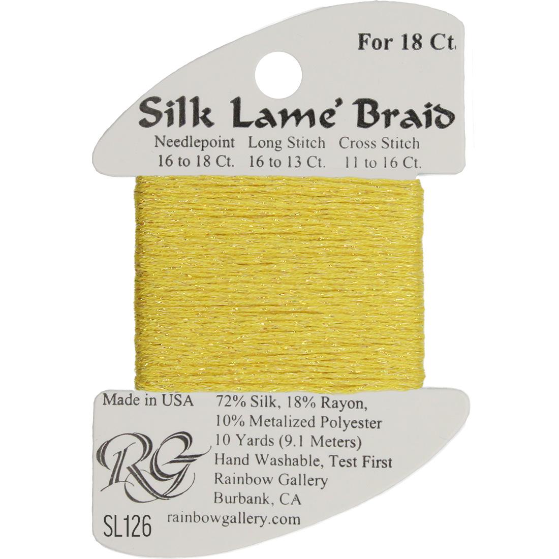Silk Lame Braid 18 ct., Group 2