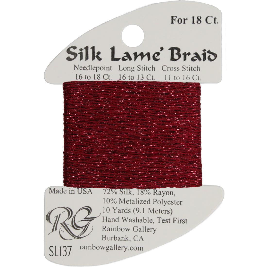 Silk Lame Braid 18 ct., Group 2