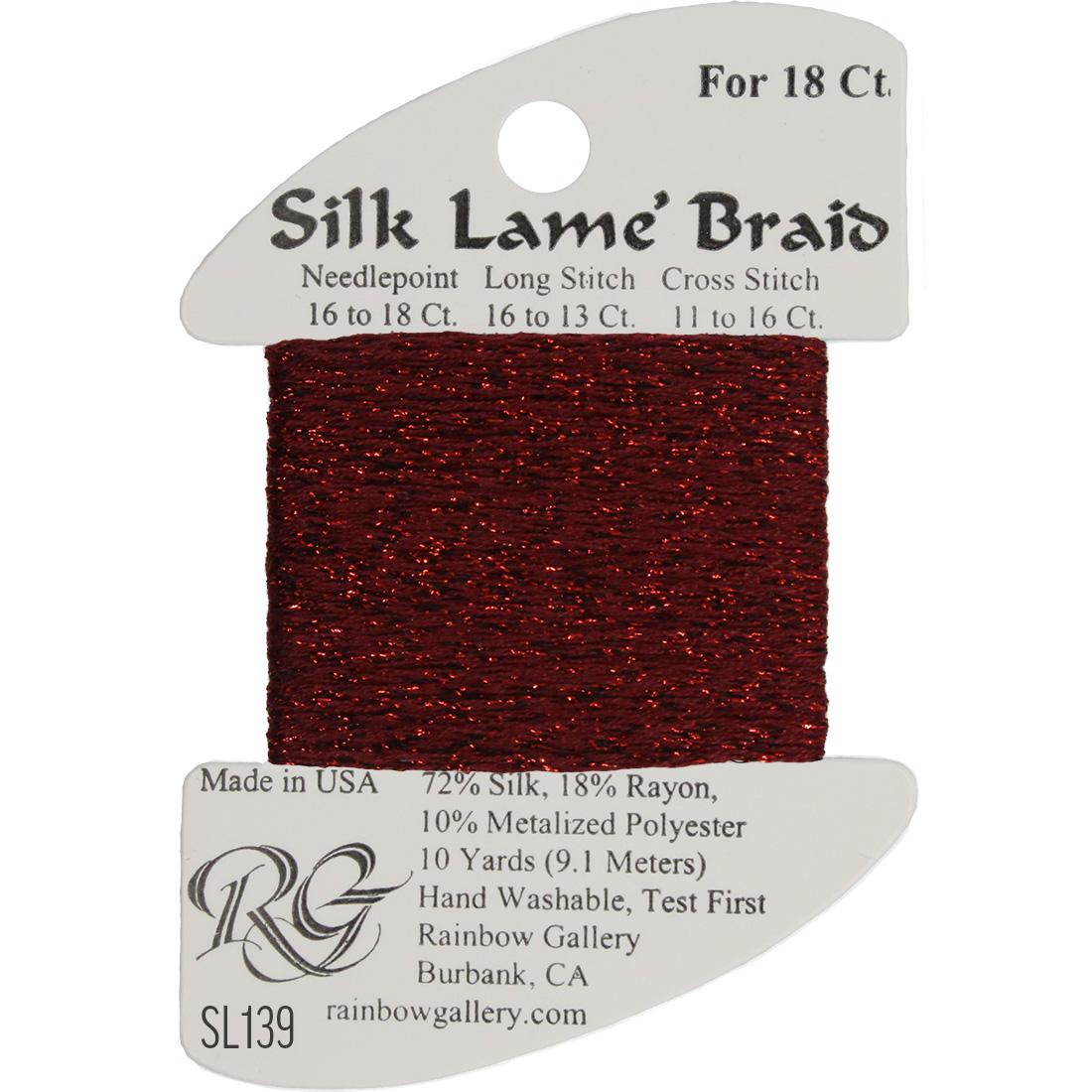 Silk Lame Braid 18 ct., Group 2