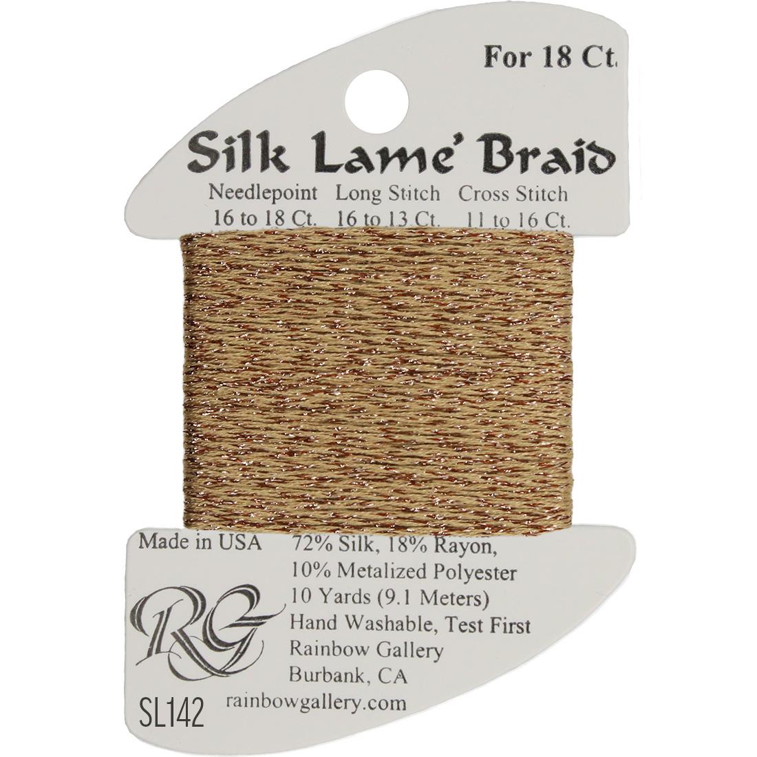 Silk Lame Braid 18 ct., Group 2