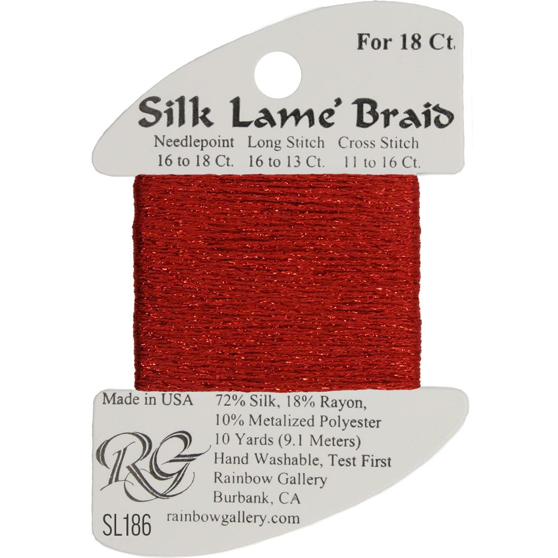 Silk Lame Braid 18 ct., Group 2