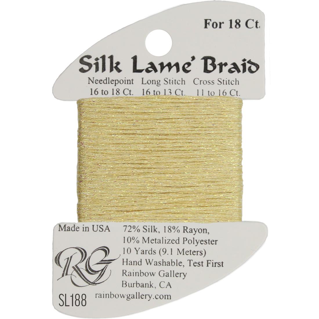 Silk Lame Braid 18 ct., Group 2