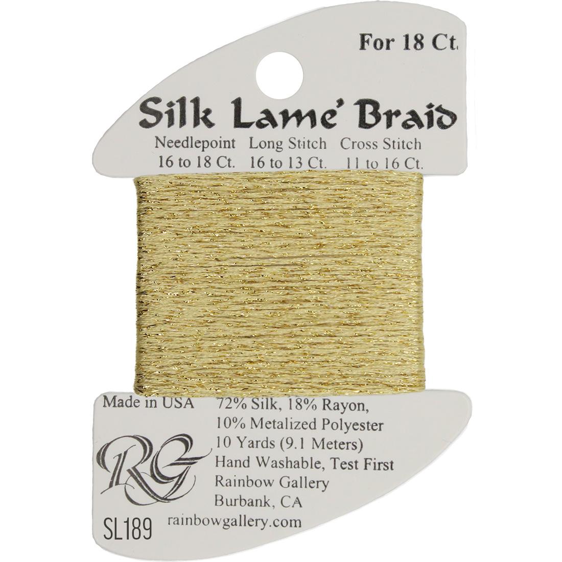 Silk Lame Braid 18 ct., Group 2