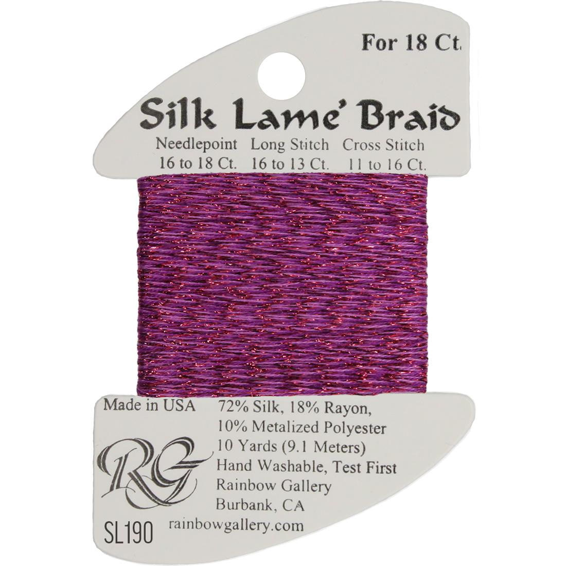 Silk Lame Braid 18 ct., Group 2