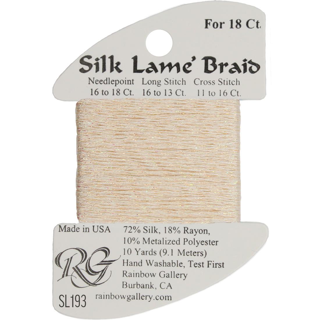Silk Lame Braid 18 ct., Group 2
