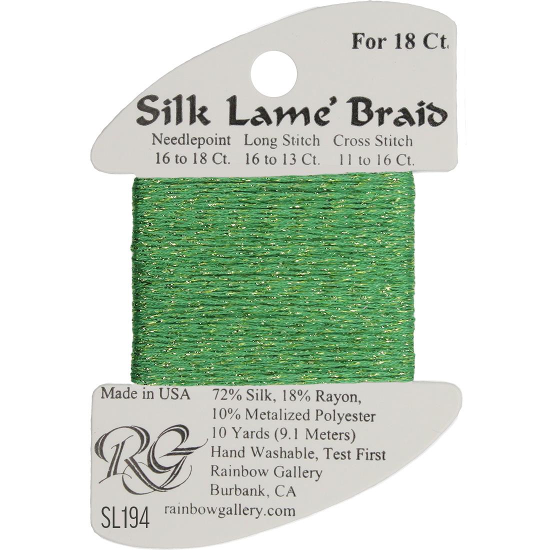 Silk Lame Braid 18 ct., Group 2