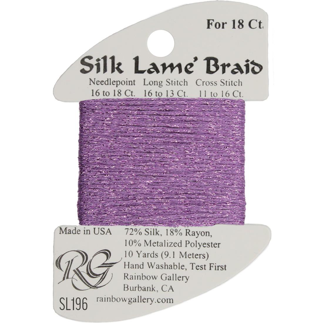 Silk Lame Braid 18 ct., Group 2