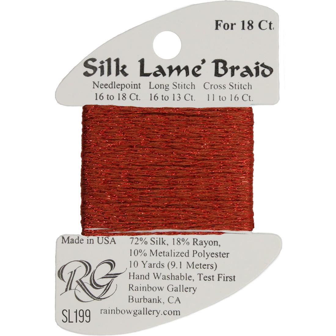 Silk Lame Braid 18 ct., Group 2