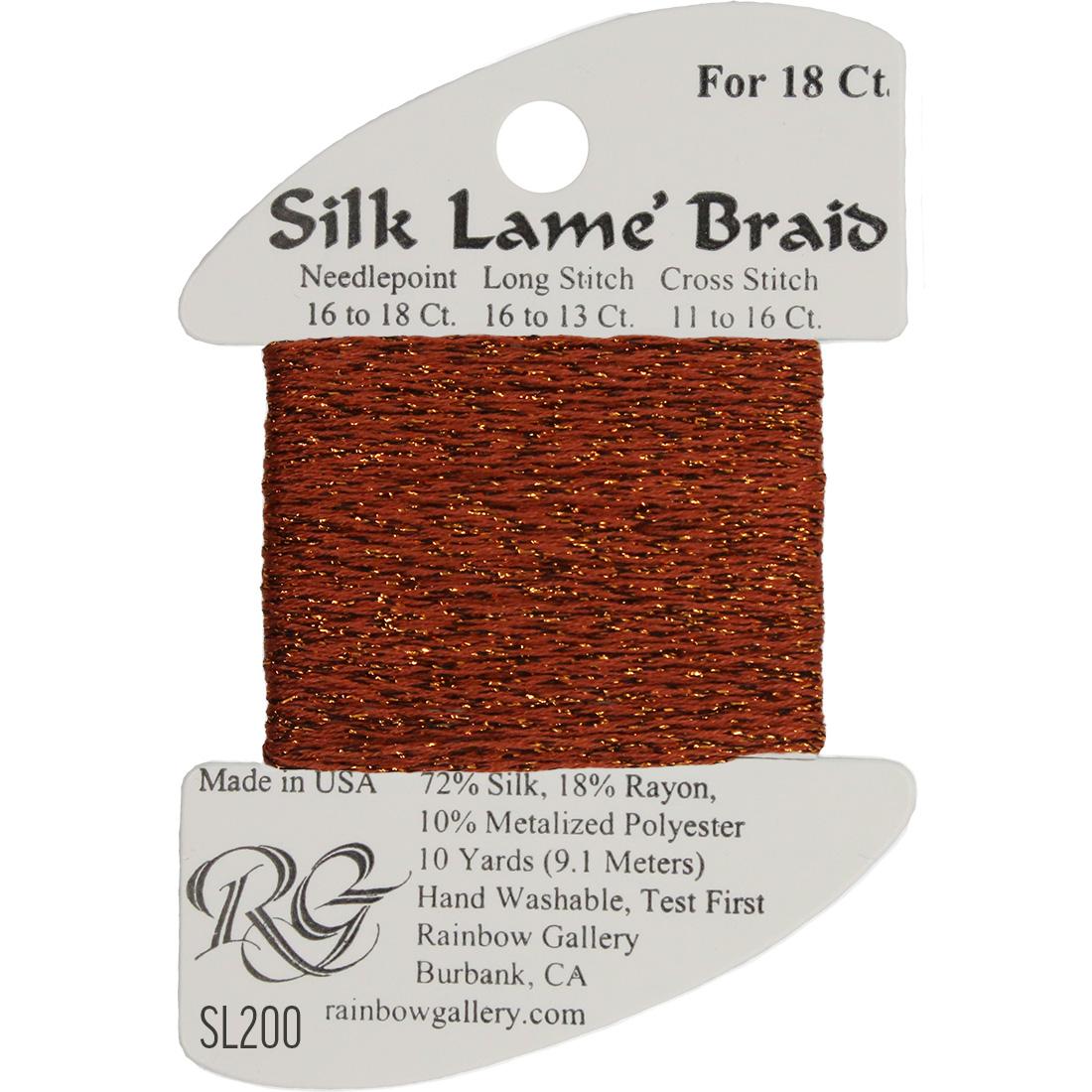 Silk Lame Braid 18 ct., Group 2