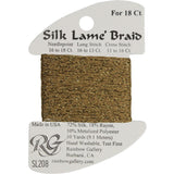 Silk Lame Braid 18 ct., SL201-SL300