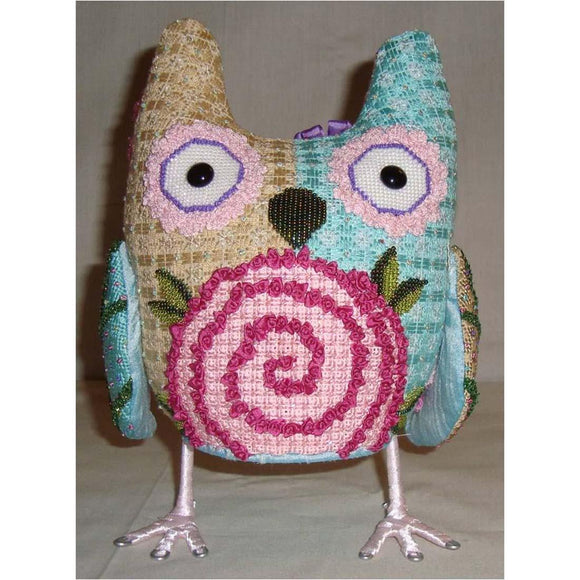 Orchid Owl with stitch guide