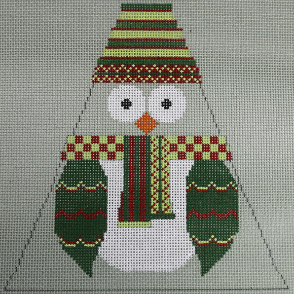 Owl Christmas Tree with stitch guide