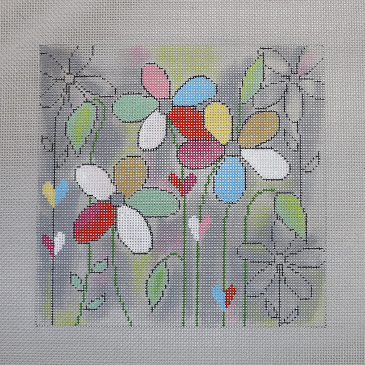 Small Watercolor Daisy