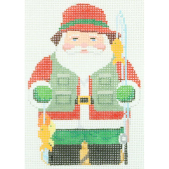 Fishing Santa