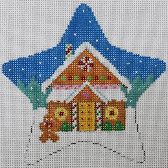 Gingerbread House Star