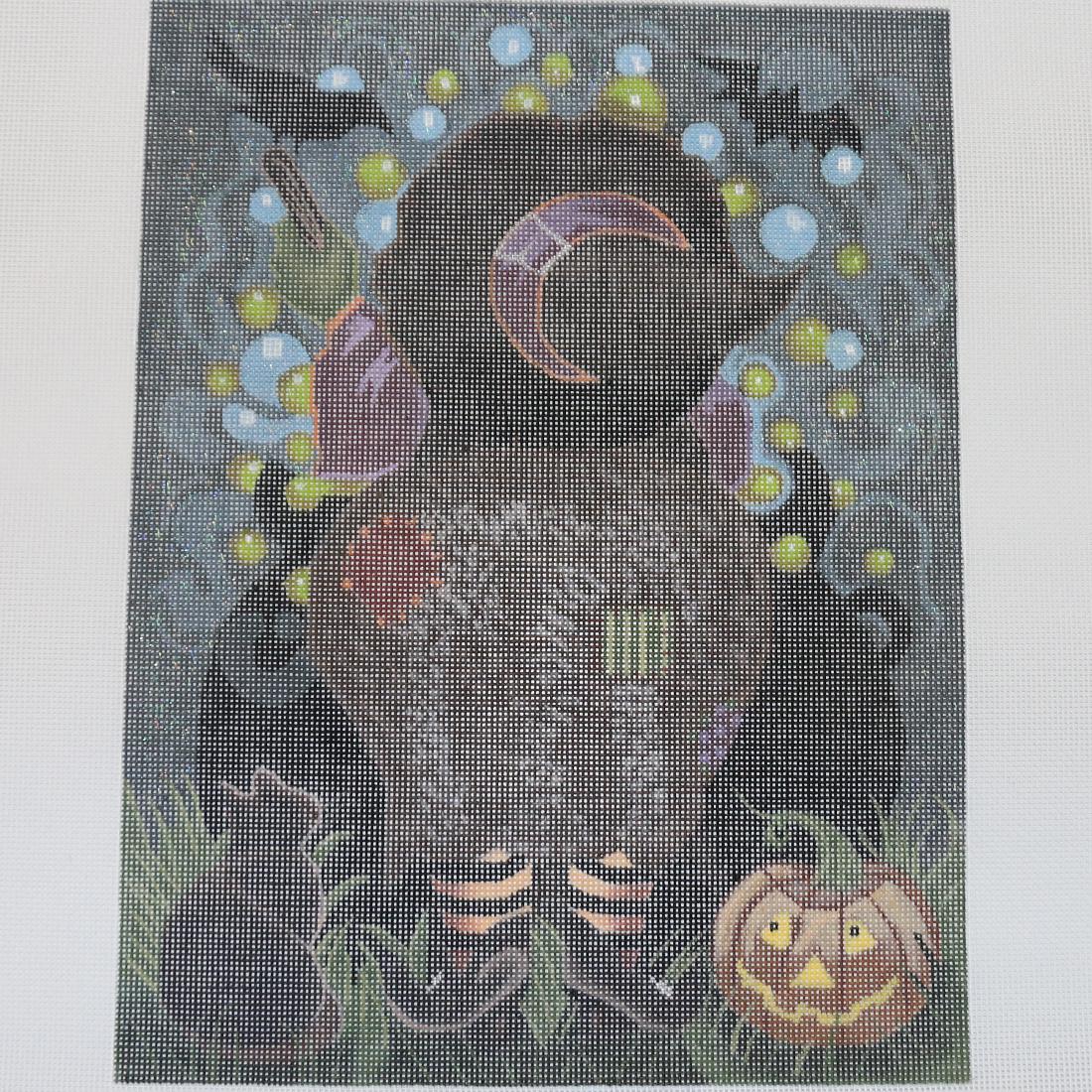 Big Butt Witch Over Cauldron