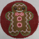 Gingerbread Girl on Red