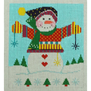 Knitted Snowman